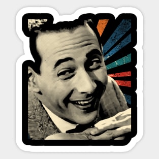 sketc vintage herman - pee wee Sticker